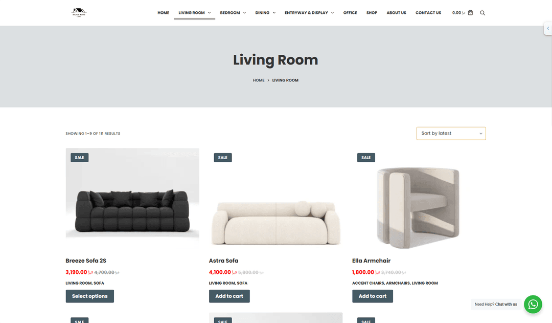 Furniture E-commerce