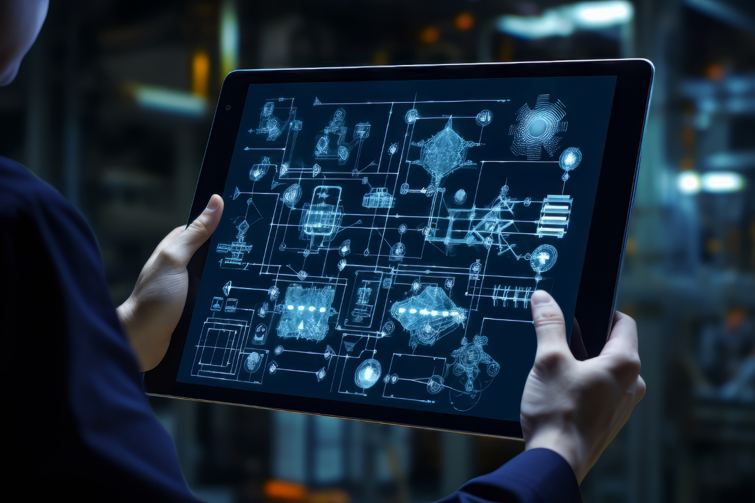 Business Automation System Illustration